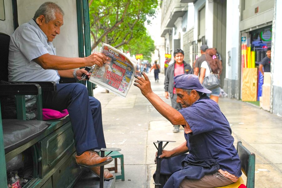 Peru's pillars for a civic rebuild