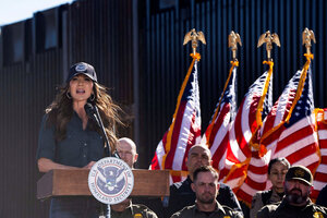 Kristi Noem’s firing as Secretary of Homeland Security is President Donald Trump’s first Cabinet shakeup of his second term. The challenges she faced leading a critical agency at a time of public polarization remain for her successor to navigate.