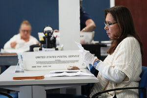 The justices heard arguments on a case that could affect the 2026 midterm elections by restricting the counting of late-arriving mail-in ballots.