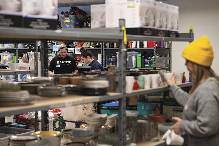 Mainers in need of basic household goods find a community overflowing with generosity