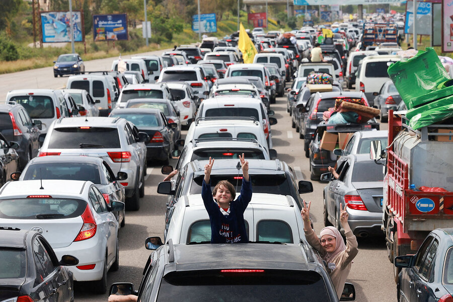 Amid ceasefire in Lebanon, a rush home – if it’s reachable and still there