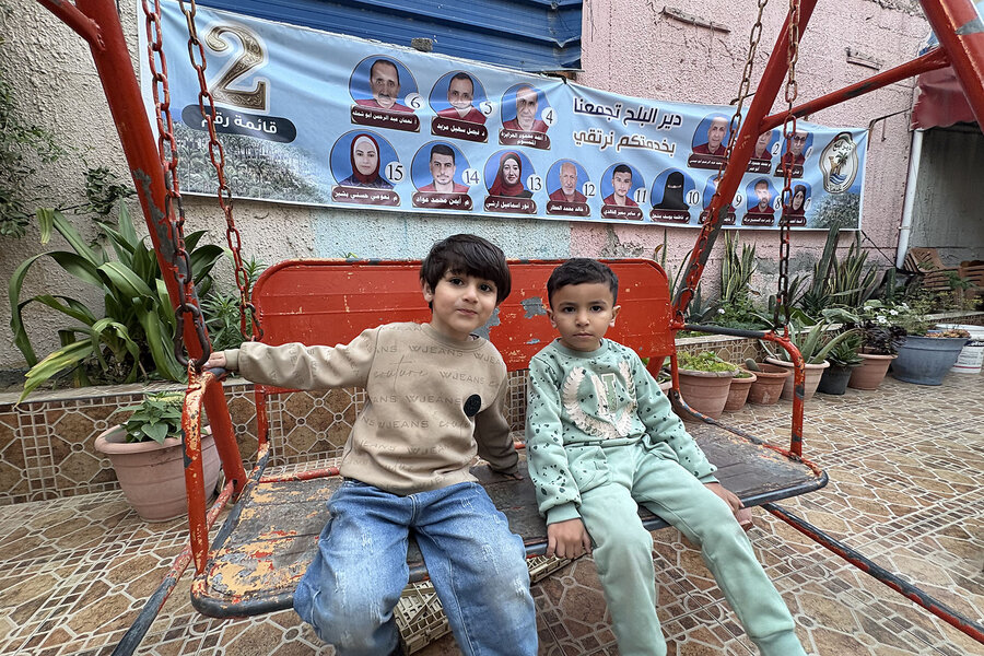 In Gaza, rare elections put hope, and talk of Palestinian unity, on the ballot