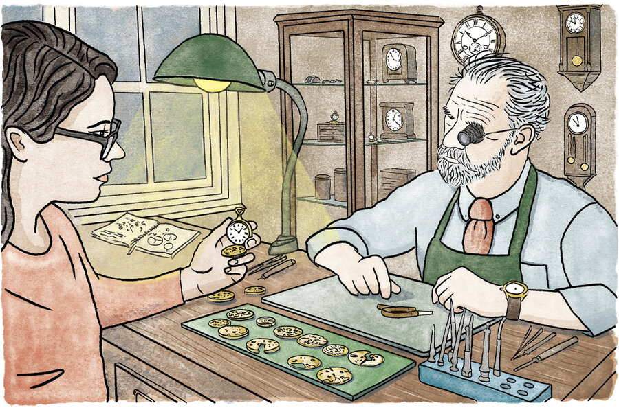 Fix my watch, tell me a story