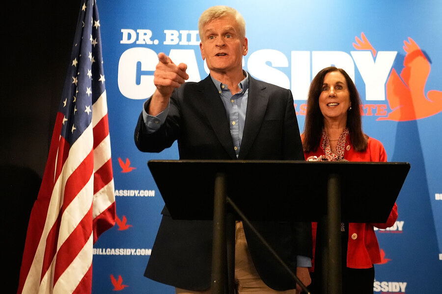 In Louisiana primary, a senator-physician tries to survive Trump’s ire