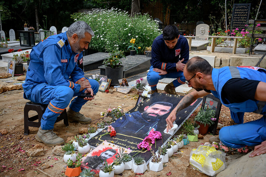 Under fire from Israel like never before, Lebanon&rsquo;s first responders are determined to persevere