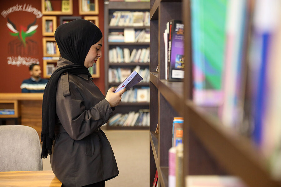 ‘The first thing I thought about was the books’: The fight for a Gaza library