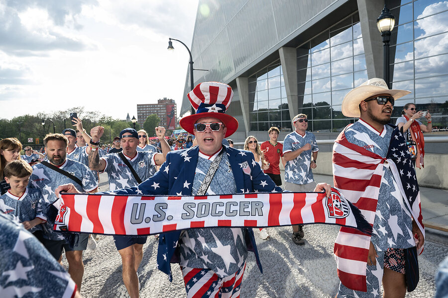 ‘Jump for the USA! Olé!’ American superfans welcome the World Cup.