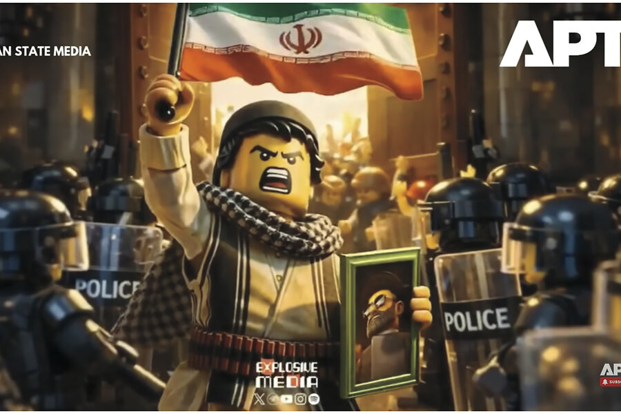 With viral &lsquo;Lego&rsquo; videos, Iran stakes claim as a propaganda power player