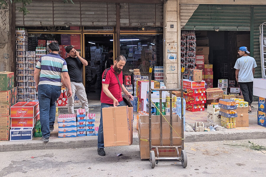 Syria flips the script. It’s an island of calm in the stormy Middle East.