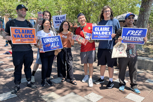Democratic socialists take on incumbents in New York primaryBy Aaron Short / 7 min
