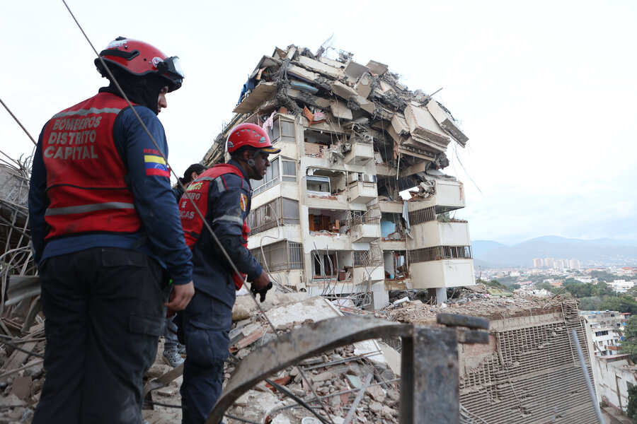 Venezuela is starting to respond to a pair of powerful earthquakes