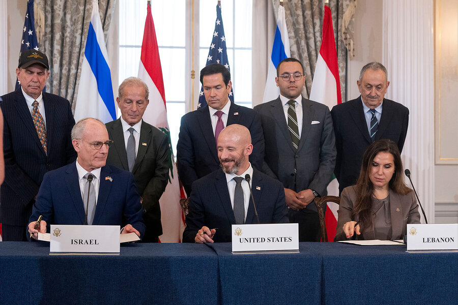 With Israel and Lebanon, the US is taking a new diplomatic approach