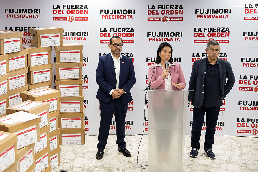 A Fujimori returns to Peru’s presidential office: Like father, like daughter?