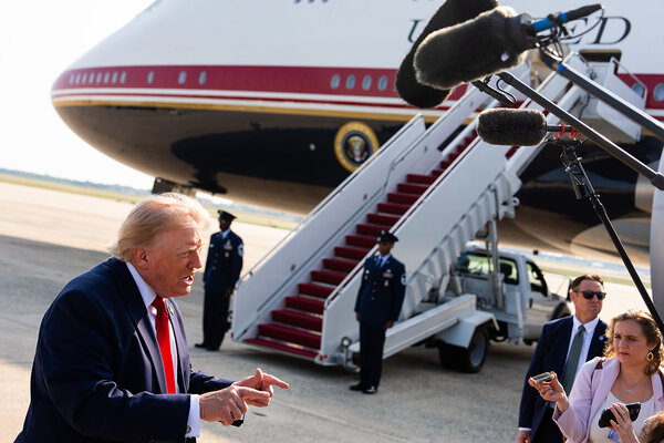 A glance inside Trump’s ‘best plane’ on its first flight: Speed and luxuryBy Caitlin Babcock / 3 min
