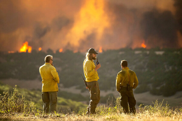 Families, livestock fleeing Colorado wildfire look for community supportBy Sarah Matusek / 4 min
