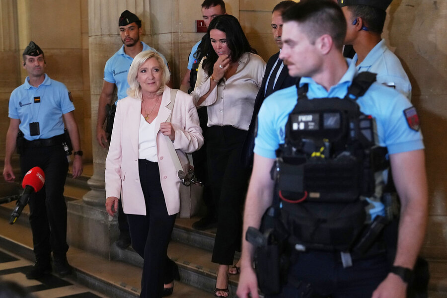 Still fighting in the courts, Le Pen jumps into 2027 French presidential race