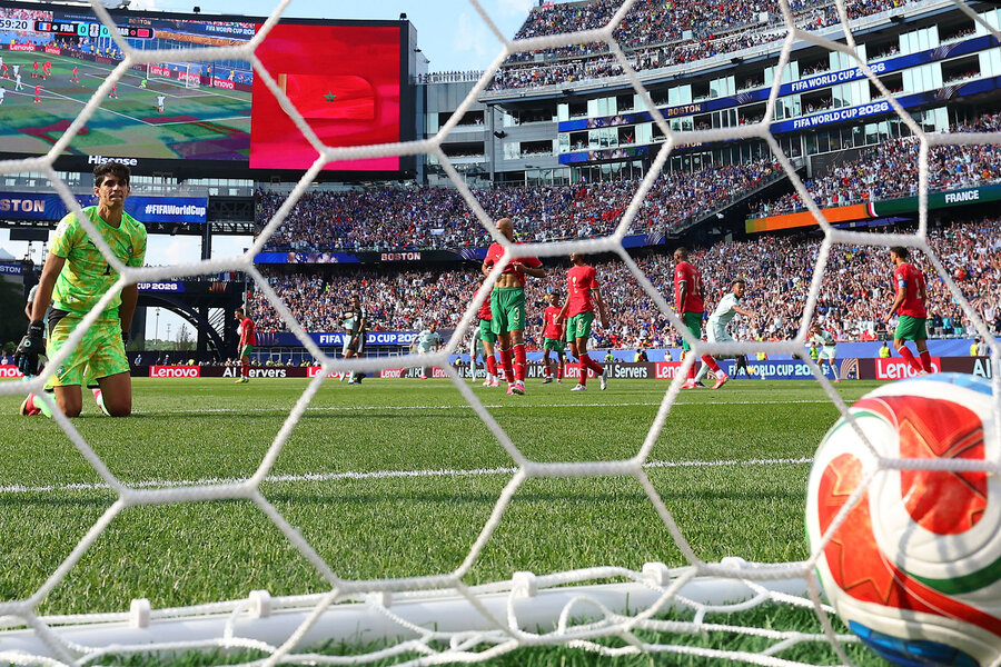 France and Morocco may have been the teams, but their World Cup match was transnational