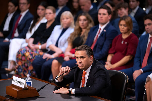 Blanche’s nomination for attorney general uncertain after hearingBy Caitlin Babcock / 3 min