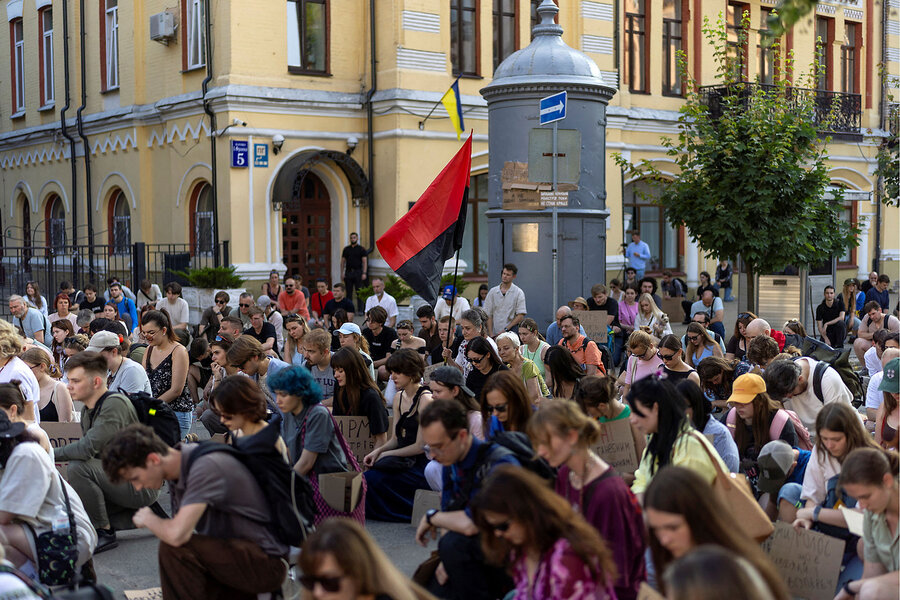 Why Ukrainians have taken to the streets to protest a cabinet shuffle