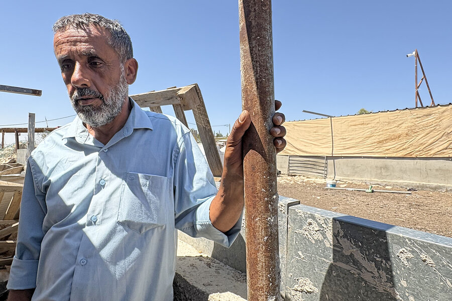 Planted in the heart of this West Bank village, a settler outpost disrupts life