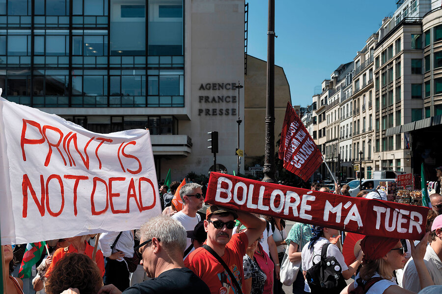 In the land of &lsquo;cultural exception,&rsquo; rising media mogul puts French artists on alert