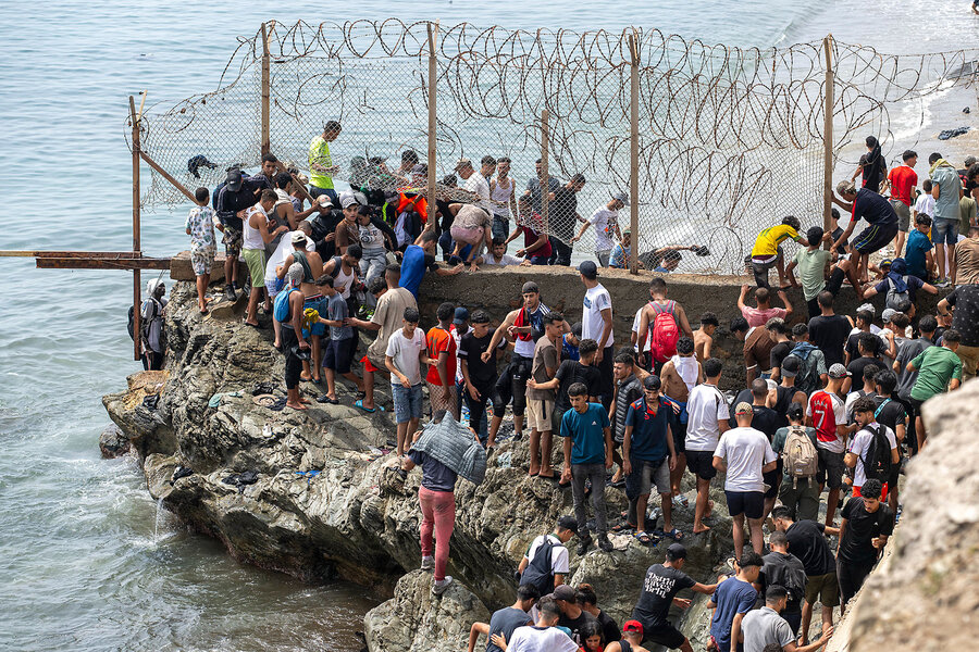 Europe seeks new solution after migrant surge in Spanish enclave Europe seeks new solution after migrant surge in Spanish enclave