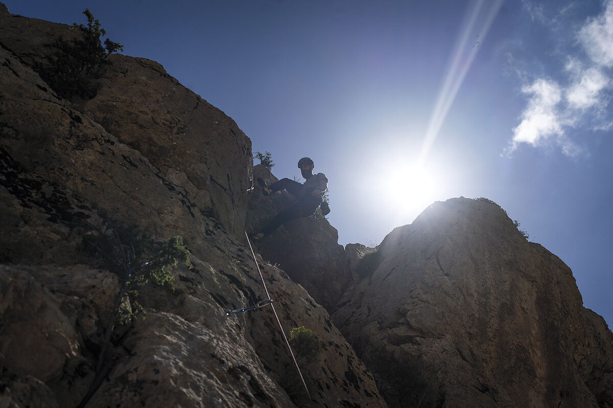 A climbing gym has Syrians scaling new heights - CSMonitor.com