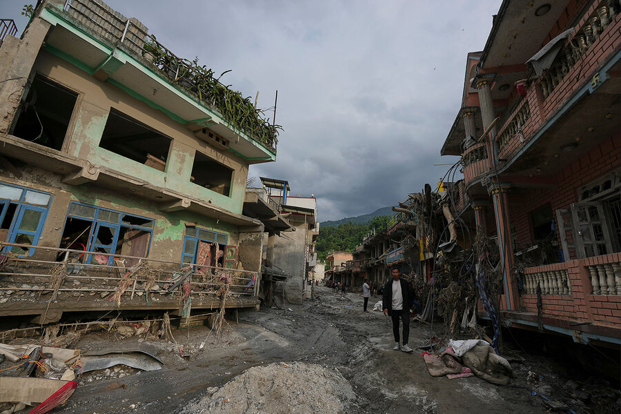 In Nepal, the search for survivors &ndash; and climate answers &ndash; continues