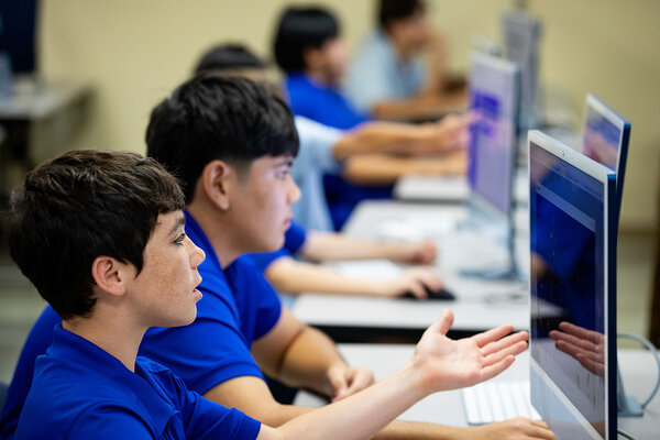 From the MagazineEducation’s AI ‘gold rush’ comes with risks for studentsBy Aaron Glantz / 9 min