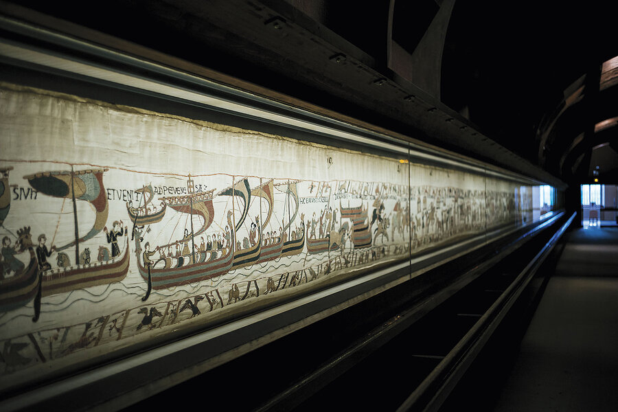 Bayeux Tapestry: Early threads of English history go on display in London