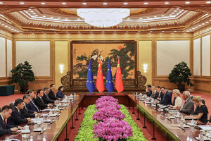 csmonitor.com - Ned Temko - China-EU talks in Beijing will seek to head off a trade conflict