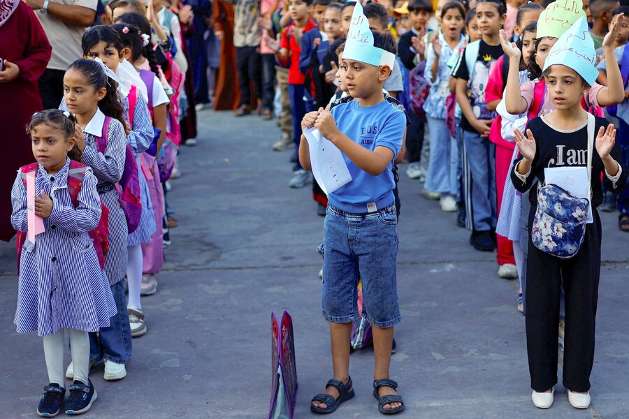 A light of learning glows in Gaza
