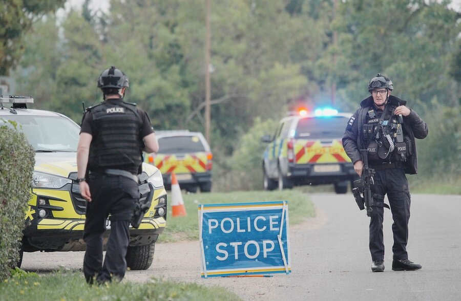 5 arrested near British air base used by US in Iran war on suspicion of preparing a terrorist act