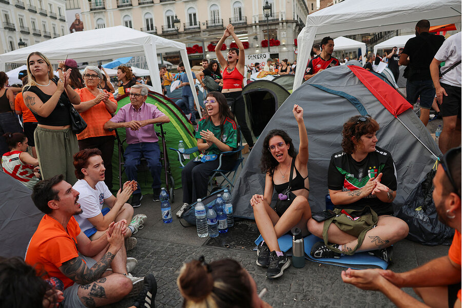 Why an octogenarian’s eviction has sent Spaniards into the streets