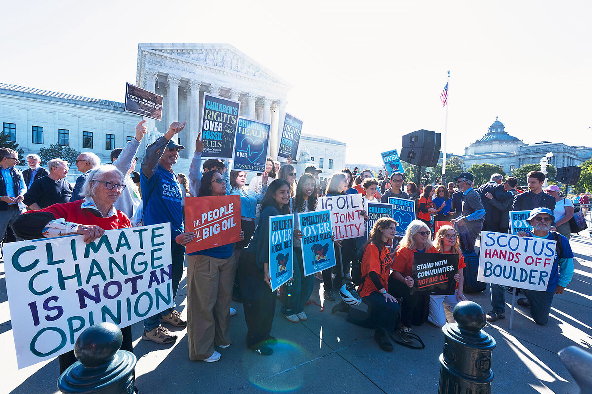 Can states make Big Oil pay for climate change? Supreme Court weighs a ...