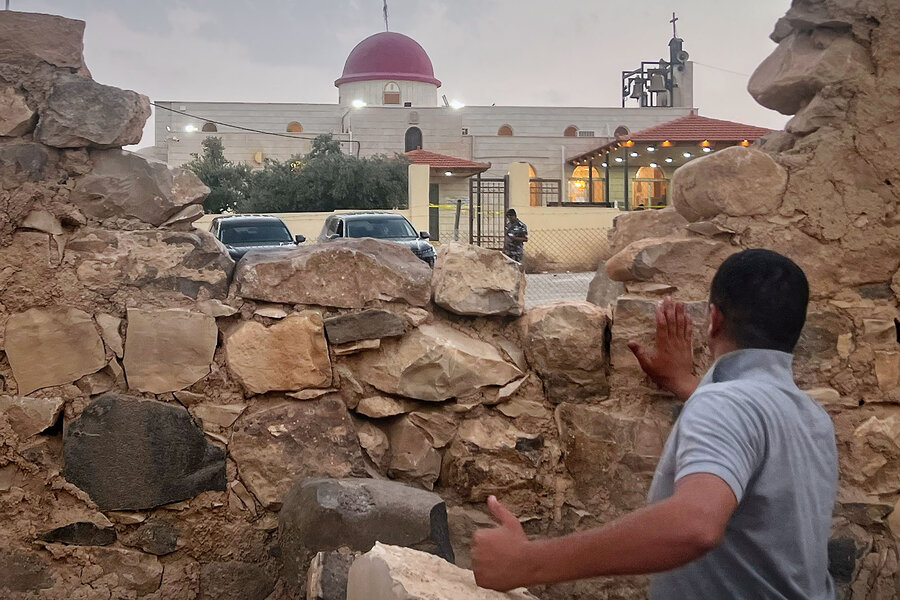 Church is attacked in Jordan in region known for interfaith coexistence
