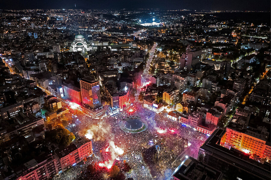 Serbia to hold consequential election after student protests