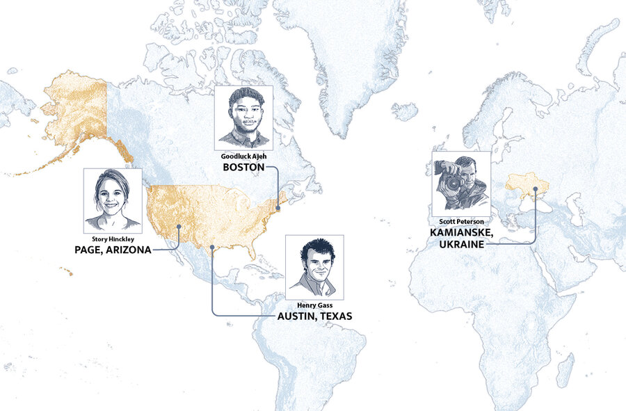 Reporters on the Job: From Boston to Kamianske, Ukraine