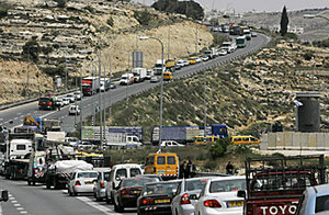 How Many West Bank Barriers Will Israel Forgo CSMonitor Com   OBLOCKS P1 