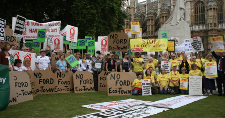In Britain Plan For Carbon Neutral Ecotowns Draws Rural Ire