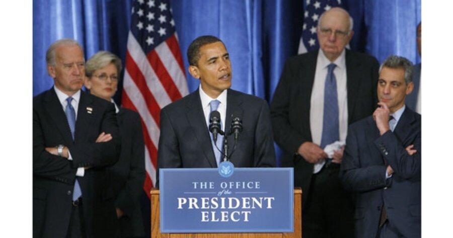 Obama Urges Bush Congress To Pass A Stimulus Package Csmonitor Com