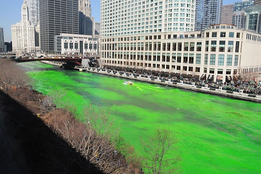 Chicago River Dye Recipe
