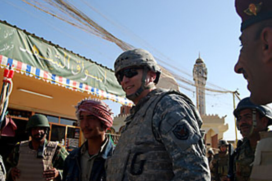 Interview: Top US commander in Iraq - CSMonitor.com