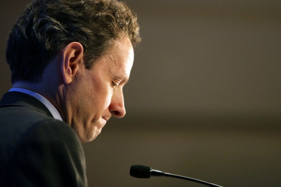 Geithner recovery plan too cautious? - CSMonitor.com