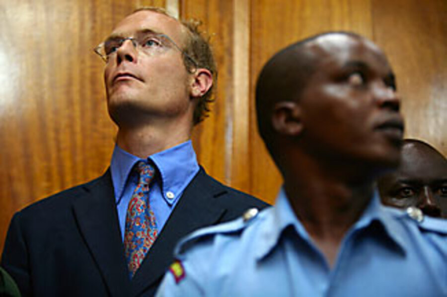 In Kenya White Aristocrat s Prison Sentence Brings Noisy Protest