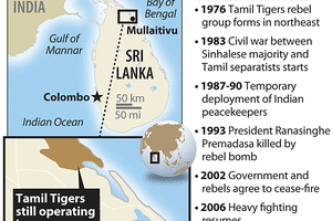 Sri Lankan Civilians Trapped By Tamil Tigers 'last Stand' - CSMonitor.com