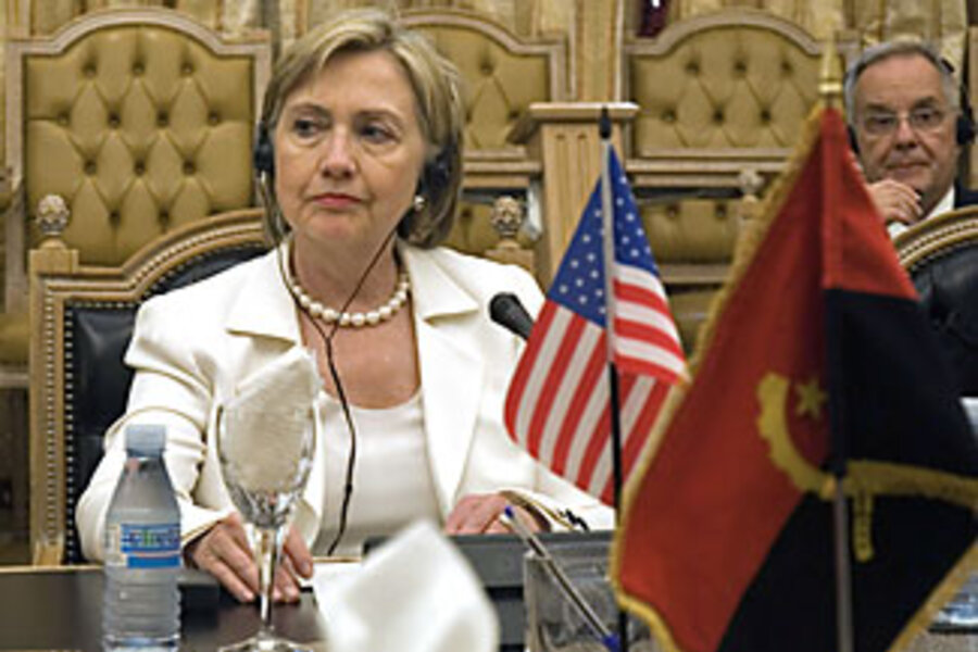 Will Clinton press for peace in Congo? - CSMonitor.com
