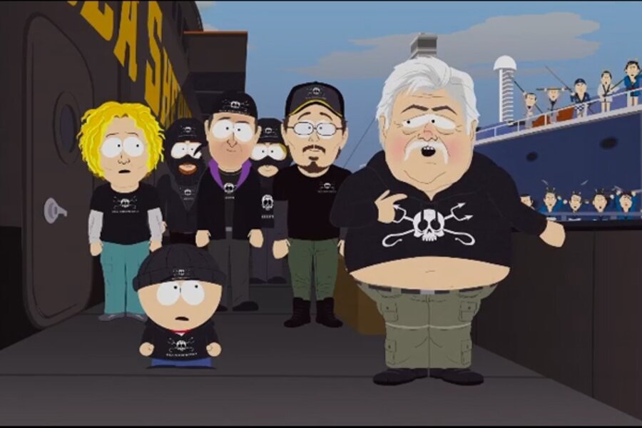 South Park Puts Spotlight On Paul Watson And His Whale Wars