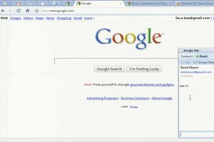 google chrome os 2009