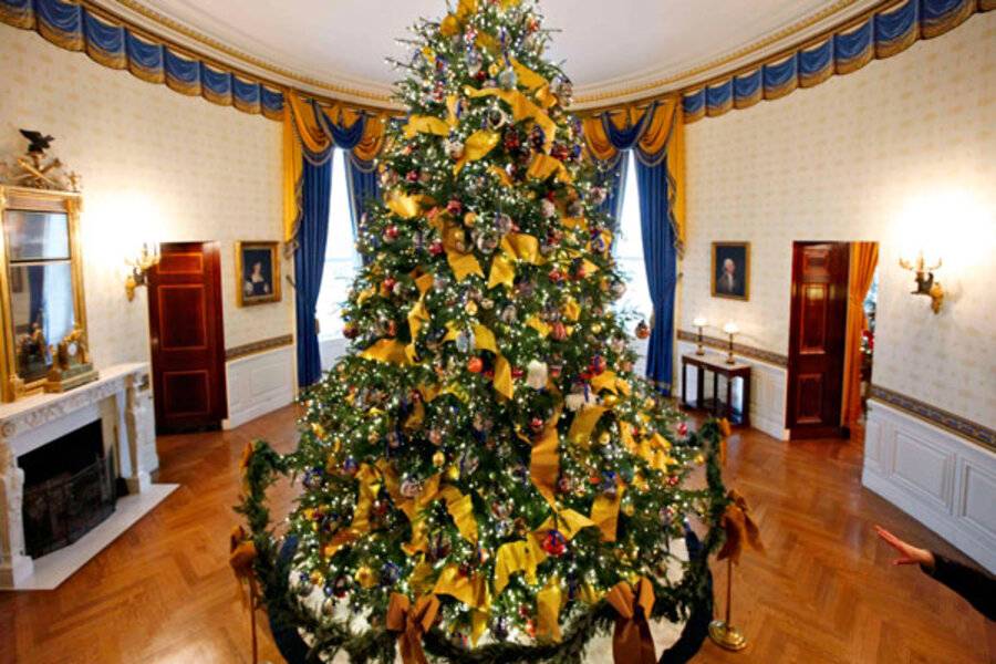 How many Christmas trees does it take to light up Washington